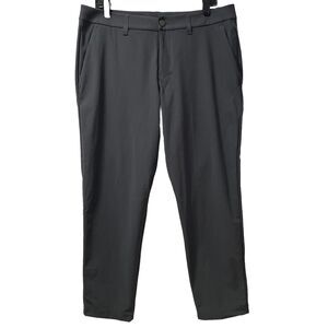Lululemon Men’s 34 ABC Trouser Pant Dark Gray Obsidian LM5AO4S 28” Inseam